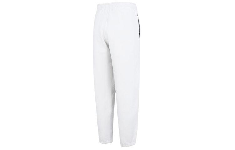 Nike Knitted Sweatpants Men's White Moderate Cuffed Pants DA0330-030