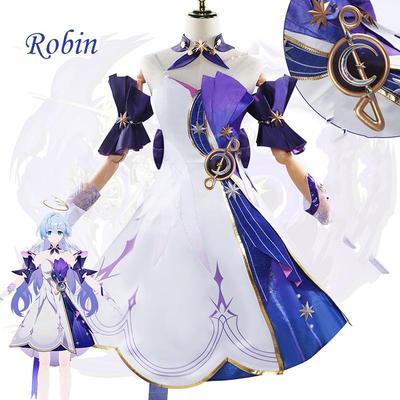 Ysir Honkai Impact Robin Cos Costumes Game Anime Robin Plays A Full Set of Female Costumes