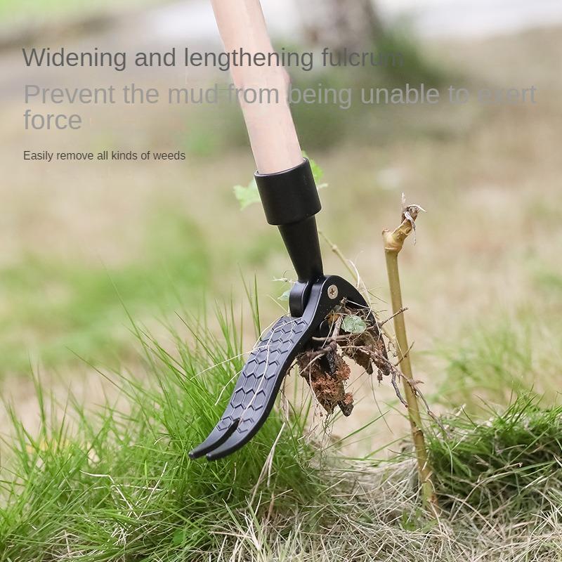 2pcs New Pattern Minimally Designed Weed Puller No Bending Standing and Vertical Weed Slayer Garden Weed Puller Root Puller
