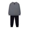 Boboli Survêtement Tracksuit Fleece Ski print Grey