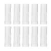 10Pcs E14 Metal Tube for Candle Lamp Holder Lamp Base Lighting Accessories 25x80mm White