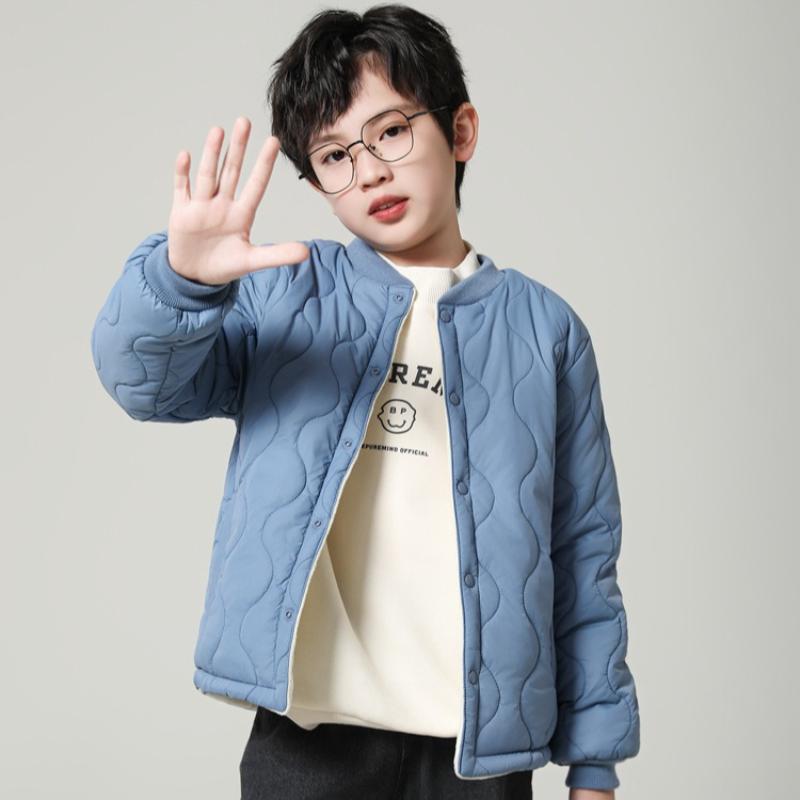 Winter Kinder Einfache und Vielseitige Jungen und Mädchen Studenten Warme Fleecejacke