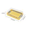 1pc Butter Cutting Box Butter Tofu Cutting Block Cutter Refrigerator Fresh-keeping Storage Box with Cover Cheese Storage Box