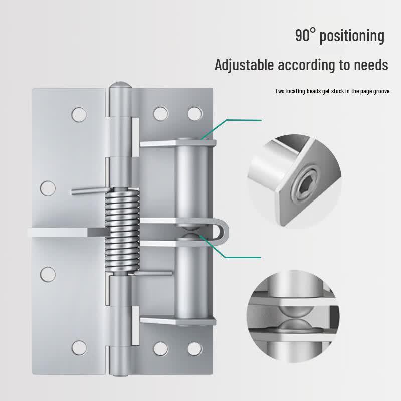 Honggong 4-inch Auto-Close Spring Hinge