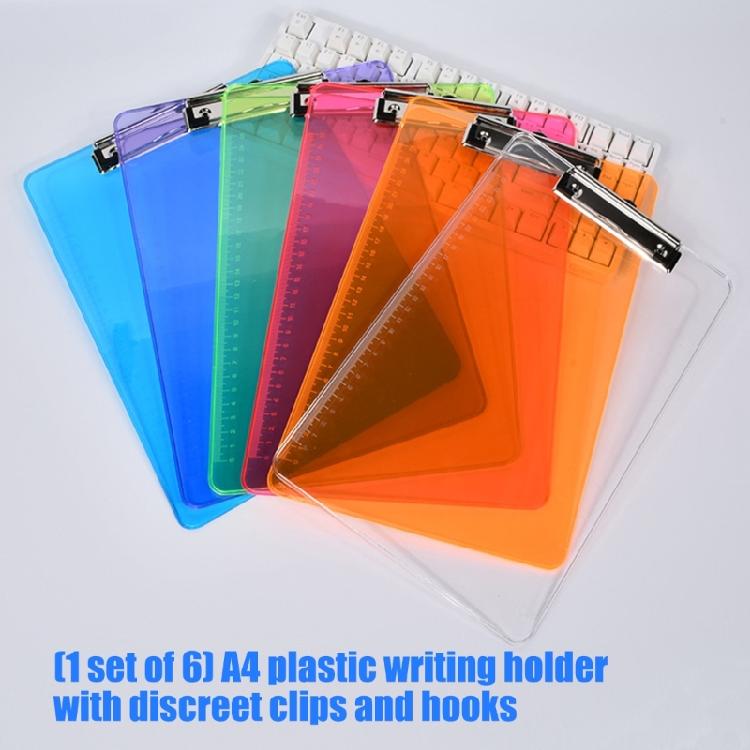 Ergonomic A4 Size Clipboard With Enhanced Grip Surfaces And Strong Clamp Perfect For Filing Documents Or Taking Note