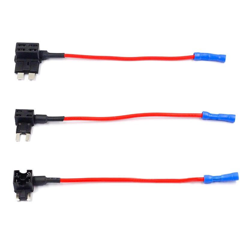 Mini Small Medium Size Automotive Fuse Circuit Adapter for Car Van Motorcycle RV Boat Tractor Fuses4