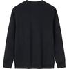 Anta Comfortable Casual Color Block Simple Round Neck Slim Fit Letter Print Long Sleeve Sweatshirt Men Sweatshirt Black 152447746-3