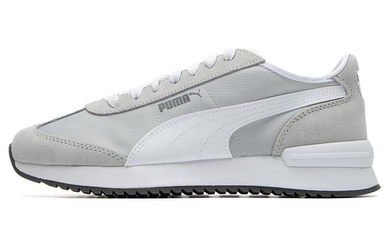 PUMA R78 Textile, Split Cow Leather, Artificial Leather Comfortable Cushioning, Wear Resistant Low top Casual Shoes 392901-08 44