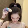 4 Pcs Solid Widen Thicken Hair Band Ropes Women Ponytail Holder Hair Tie Scrunchies Rubber Bands Korea Fashion Hair Accessories