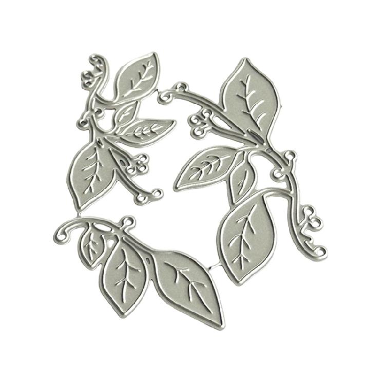 

Leaves Cutting Dies Embossing Stencils for Photo Journal Scrapbooking Card Decorations Carbon Steel Die Cuts 1