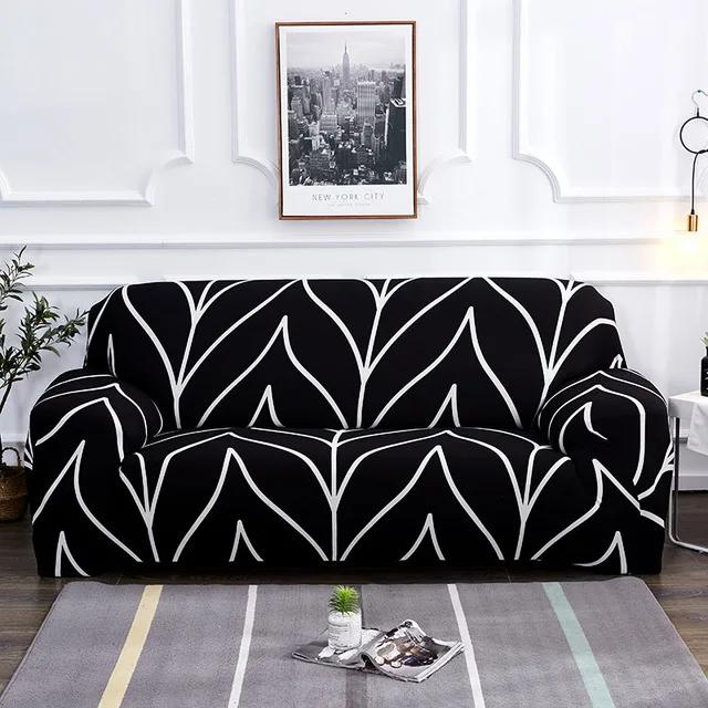 Floral Sofa Covers for Living Room Elastic Funda Sofa Sofa Slipcovers Towel Couch Cover Fundas Sofas Con Chaise Longue 1PC
