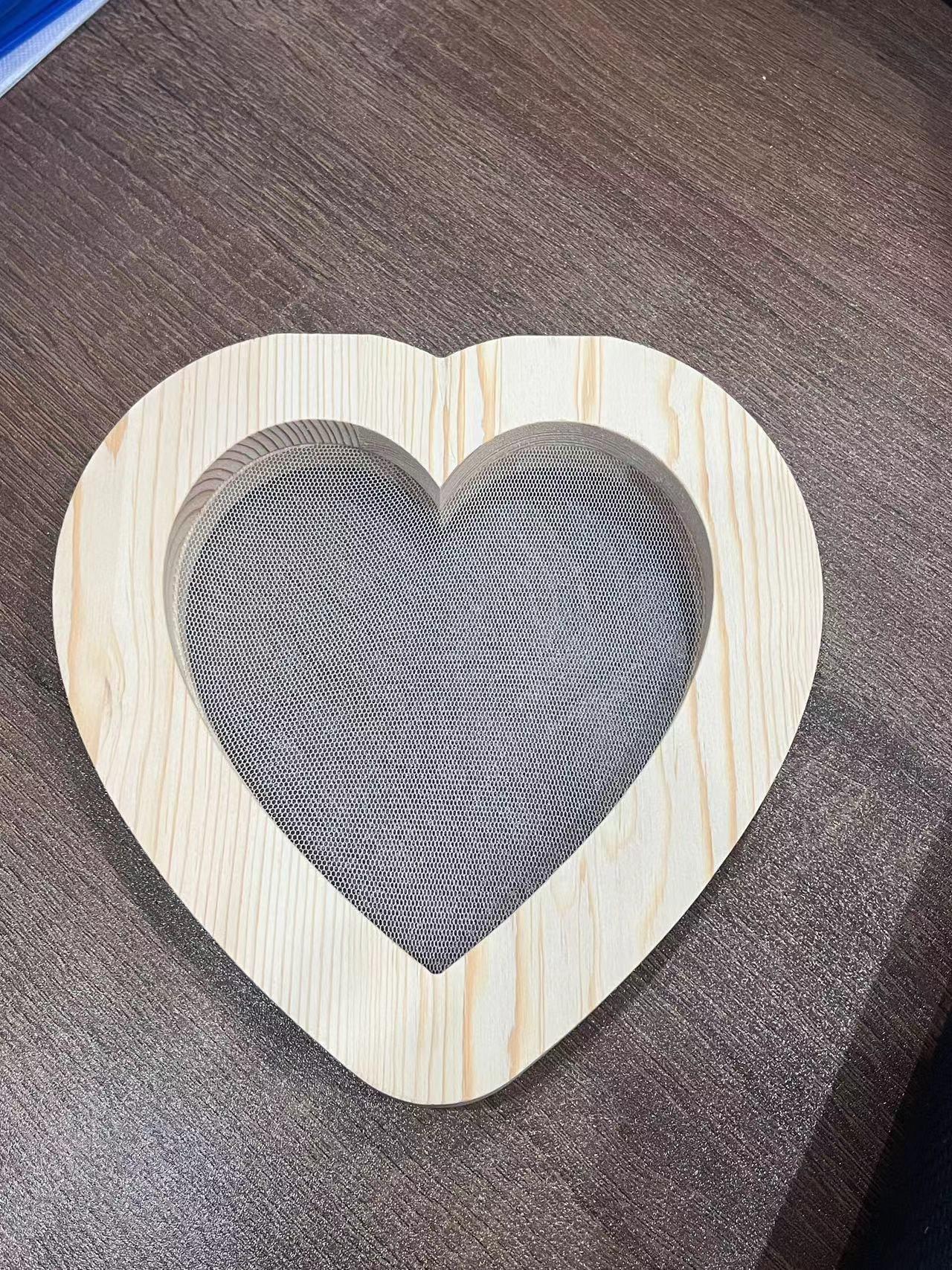 Ручная рама из сосновой древесины DIY для картин и бумажной живописи для детских садов
