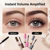 Mascara Impermeabile Tre Colori SHEDOES: Lunga tenuta, Resistente al sudore, No sbavature, Addensante