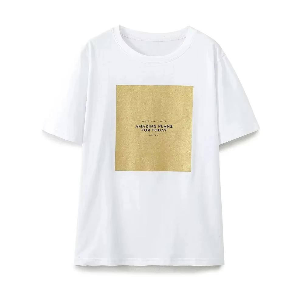 

Лето 2025 Персонализированная Креативная Печать Высокое Качество Удобная Футболка Хлопковая Футболка Уличная Женская Повседневная Мода Топ Футболки 4XL