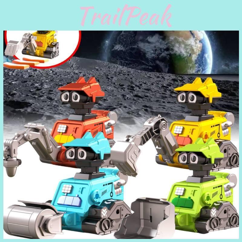 Engineering Toy Vehicle Kid Christmas Gift Puzzle Childrens Day Space Robot