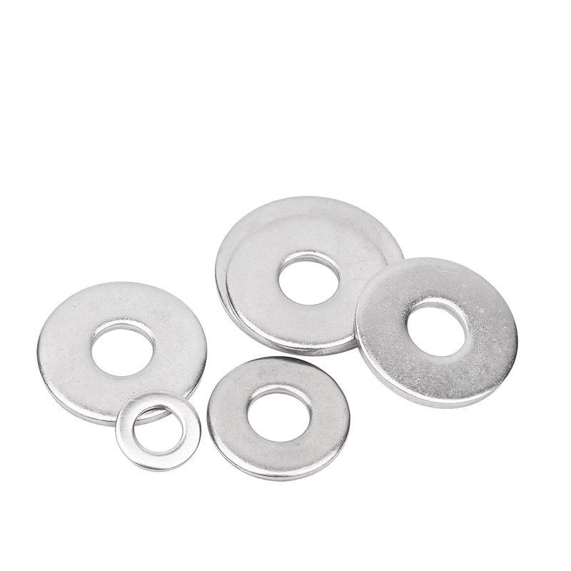 High-Strength 2205 Duplex Stainless Steel Flat Washer, Grade 8.8, DIN125 Standard for M6-M36 Screws