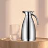 Stainless Steel Coffee Carafe Beverage Jar Water Jug Sealed Lid Pitcher for Lemonade Liquids