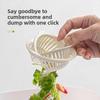 Anti-blocking Leftovers Without Dirty Hands Kitchen Sink Strainer