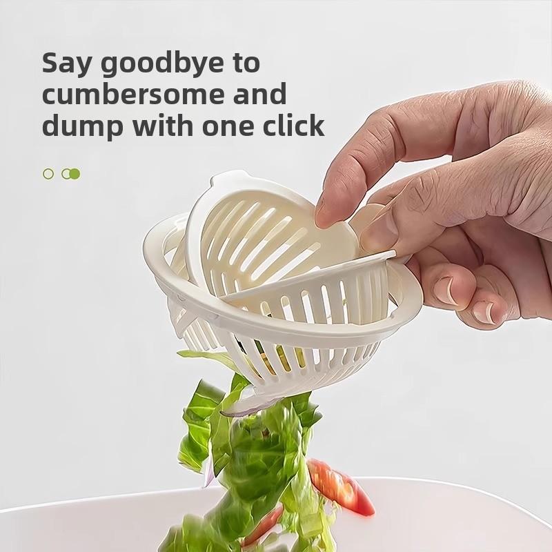 Anti-blocking Leftovers Without Dirty Hands Kitchen Sink Strainer