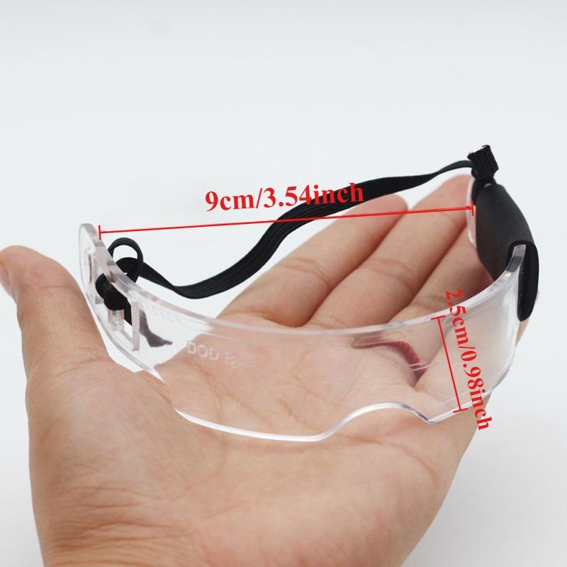 20-15cm Puppenbrille Kompatibel mit Labubu Leuchtende Schutzbrille Puppenbrille Puppen Verkleidungsbrille Puppenzubehör Spielhaus