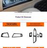 5 Series Carbon Fiber Interior Trim: 525li/530le Console Shifter & Door Panel Decorative Sticker (G38/F18)