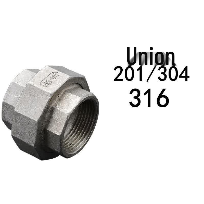 304 Stainless Steel Pipe Union Fitting