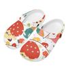 Colorful Printed EVA Clogs Women Men Easy Clean Soft Sole Garden Shoes Slip On Beach Pool Bathroom Home Leisure Sandals Home Use
