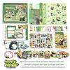 Yihe Retro Journal Gift Set: High-Value Stickers, Memo Pads, and DIY Literary Journal Book.