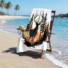 Hunter Fashion Beach Towel: Ideal for Summer Adventures Soft, Absorbent and Quick Drying Suitable for Swimming and Bathing