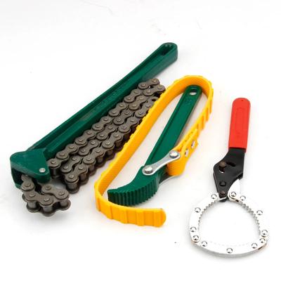 8/12 zoll Einstellbare Gürtel manschette Ölfilter Schlüssel Removel Werkzeuge Kette Typ Lkw Reparatur Werkzeuge Schwere Spanner