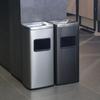 Entrance Trash Can Corridor Aisle Ashtray Cigarette Butt Collector Hotel Lobby Stainless Steel Vertical Elevator