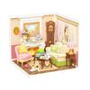 ROBOTIME Rolife Quebra-Cabeça 3D Super Criador Hora do Chá de Feriado Casa em Miniatura DIY (DW023) | 1:Escala 24