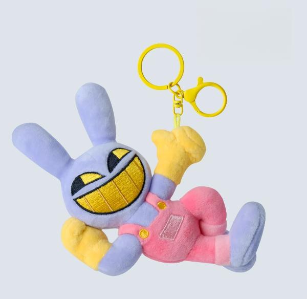 Genuine The Amazing Digital Pomni Plush Toy Soft Stuffed Clown Collectible Merchandise For Animation Fans Home Decor