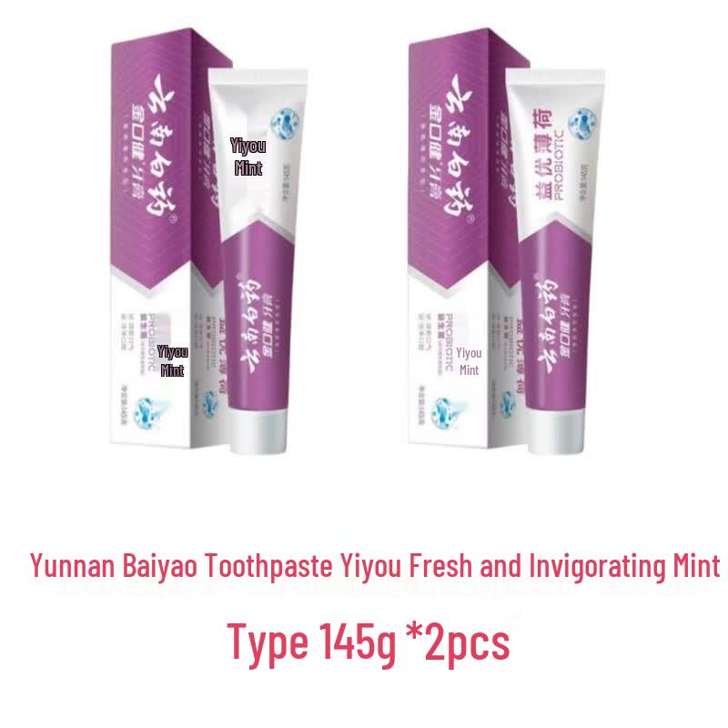 Yunnan Baiyao YiYou Fresh Mint Toothpaste for Gum Care