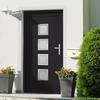 VidaXL Anthracite Front Door 98x190 Cm PVC 3187856