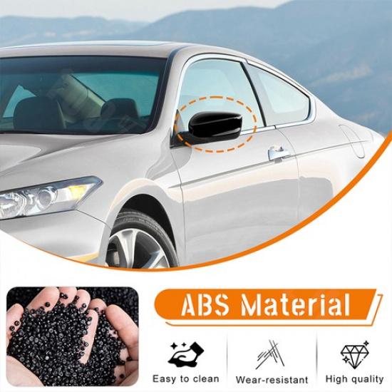 Left + Right View Side Mirror Cover Cap Replacement For Honda Accord 2008-2013