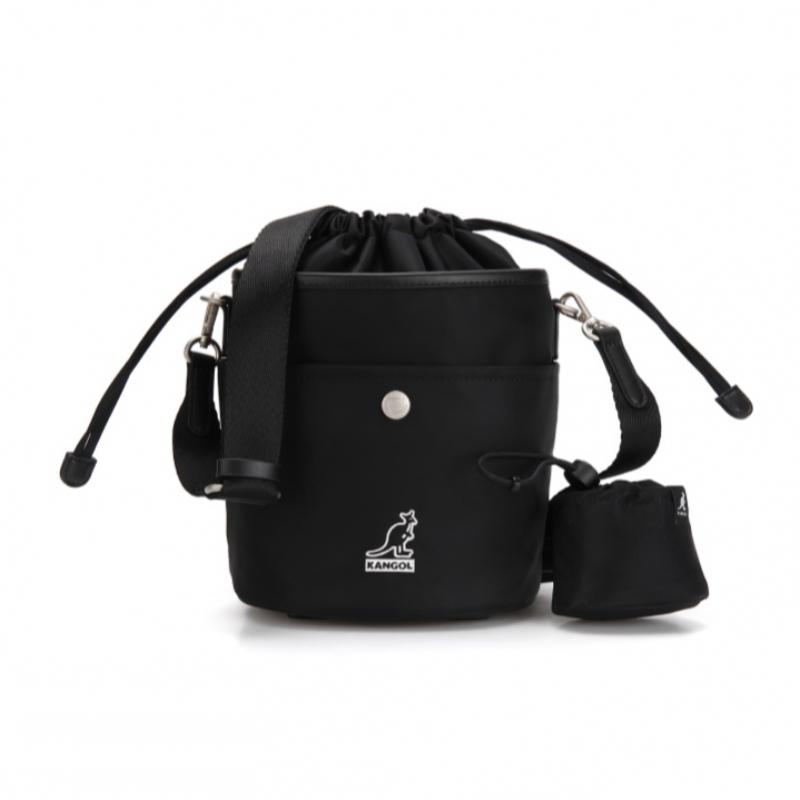 Kangol Bucket Crossbody Bag Black 3399 Rioira