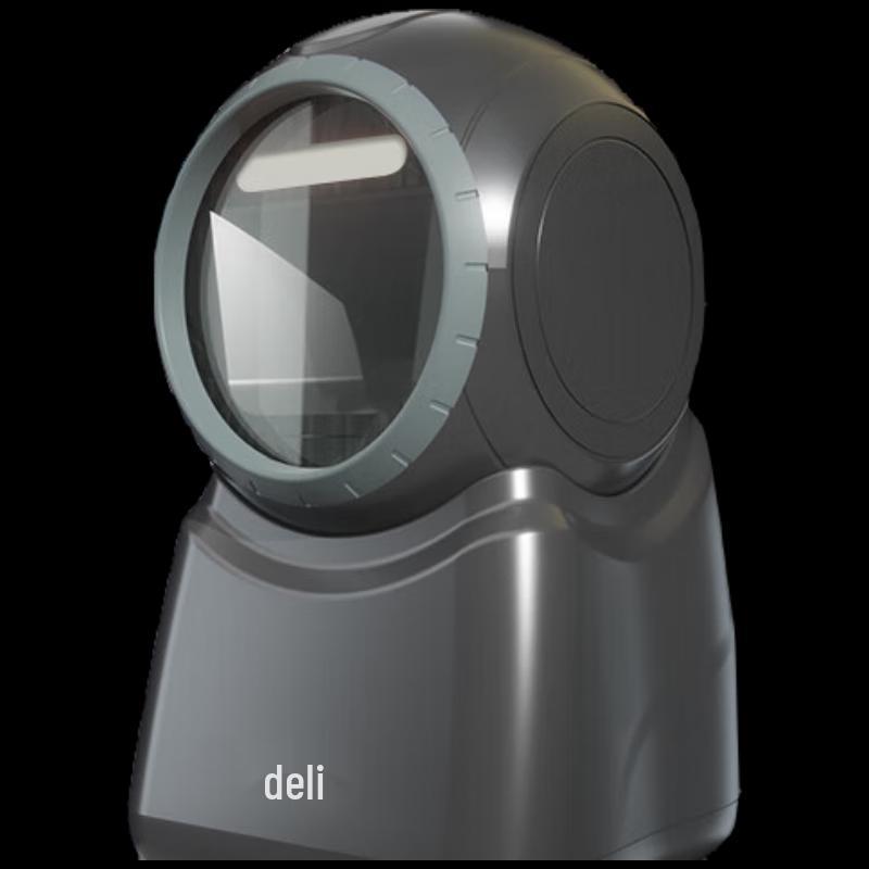 Deli High-Speed Barcode & QR Code Scanner