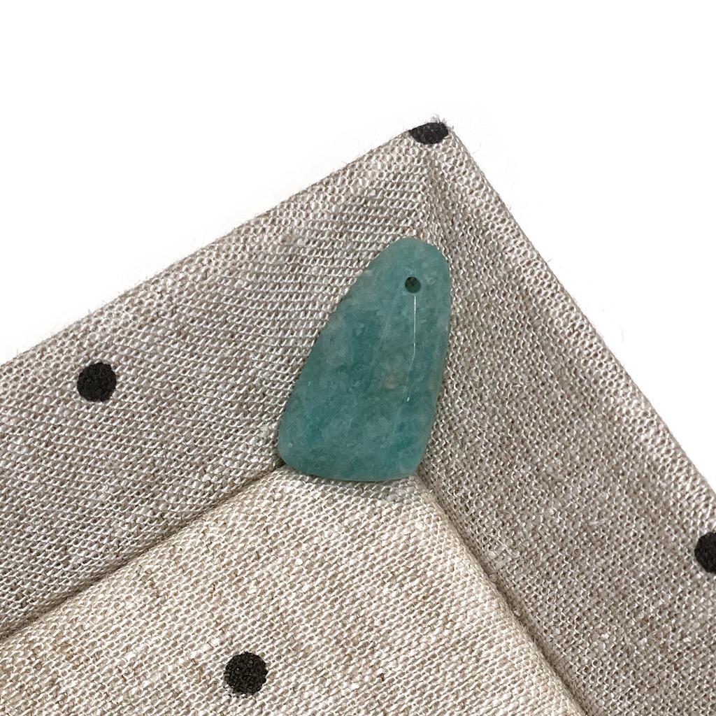 2 Pcs Reiki Healing Natural Stone Trapezoid Faceted Pendants 12x22mm, Drilled Gemstone Charms for DIY Necklace Jewelry Making Supplies
