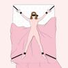 Sex Bondage Toys Bed Sex Bondage Kit Restraints Under Mattress Bed Bondage  Set with Handcuff Ankle Cuffs Adult Game Toy