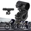 2Pcs Torches Clip 360 Degree Rotating Bicycles Light Holder Adjustable Bike Light Stand Cycling Flashlight Holder