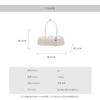 New baguette bag retro simple and versatile shoulder bag women's high-end commuting niche armpit bag