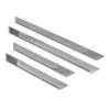 VW Golf 7 Compatible Door Scuff Plates, Stainless Steel Side Steps, 4-Piece Set