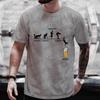 Happy Friday Beer DAY T Shirts for Men Funny Graphic Y2k Tops Male Friends Weekend Single Farewell Party Drinking Team Tees