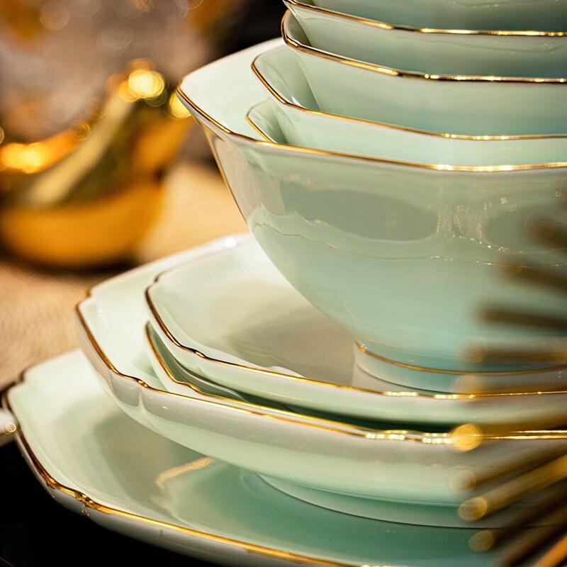 Aoweiluo Weifuqi Jingdezhen-Inspired European Tableware Set