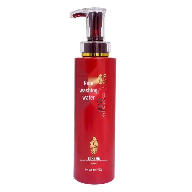 Qiser Rice Water Nourishing Anti-Dandruff Shampoo Cream - Moisturizing, Itch Relief, Oil Control, Deep Cleansing