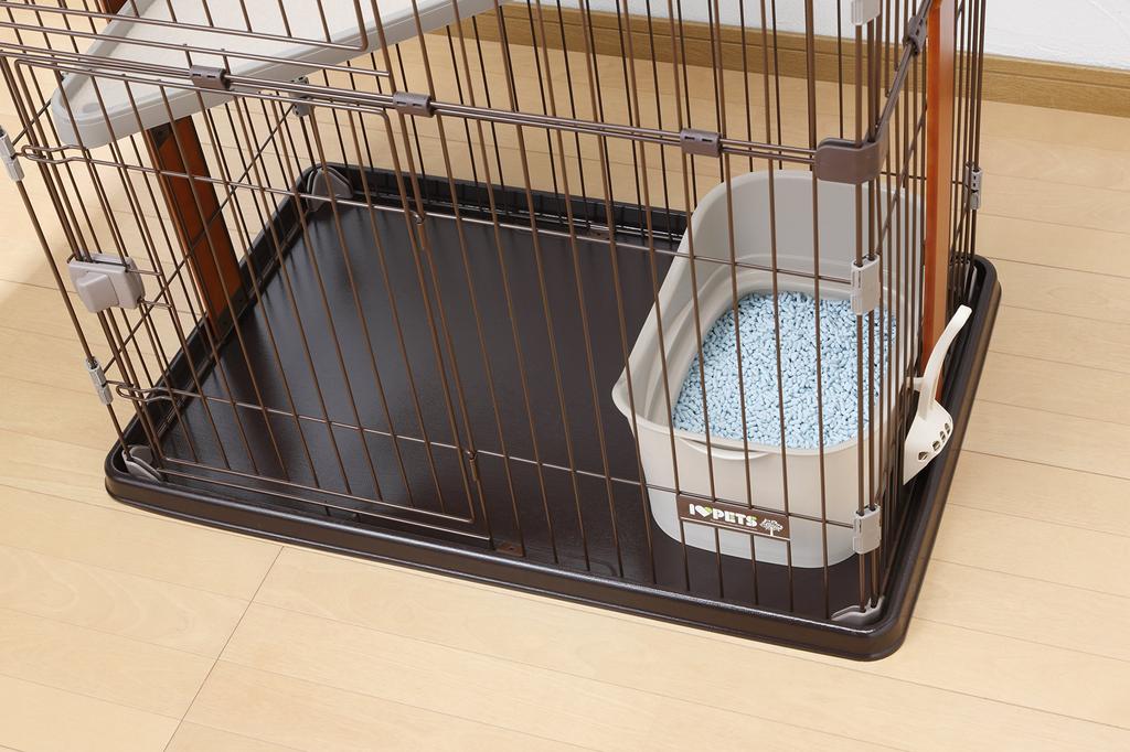 Bonbi Easy Cat Toilet W Block Ivory