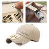 Baseball Outdoor Peaked Hat Battery Operated Fan USB Charging Hats for Kids