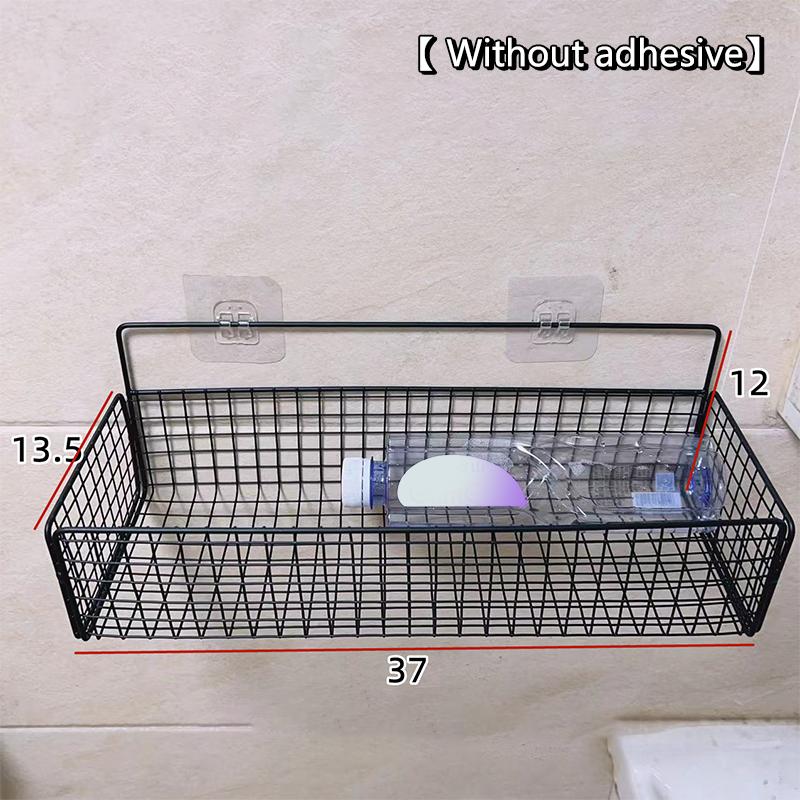 Kitchen And Bathroom Storage Rack No Drilling Required Wall-Mounted Storage Rack A3