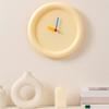 Decorative Bubble Clock with Creamy Aesthetic for Living Room Bedroom or Office Quiet Movement Wall Table Clock Decors